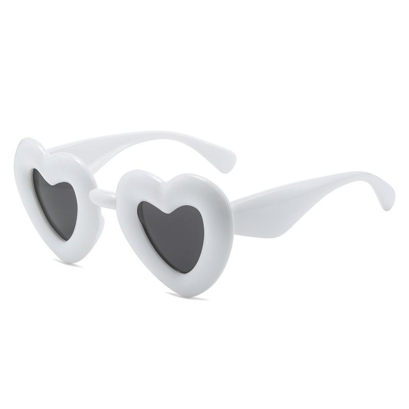 2023 Heart-shaped Candy Color Inflatable Sunglasses: Y2K European & American Fashion Trend for Women