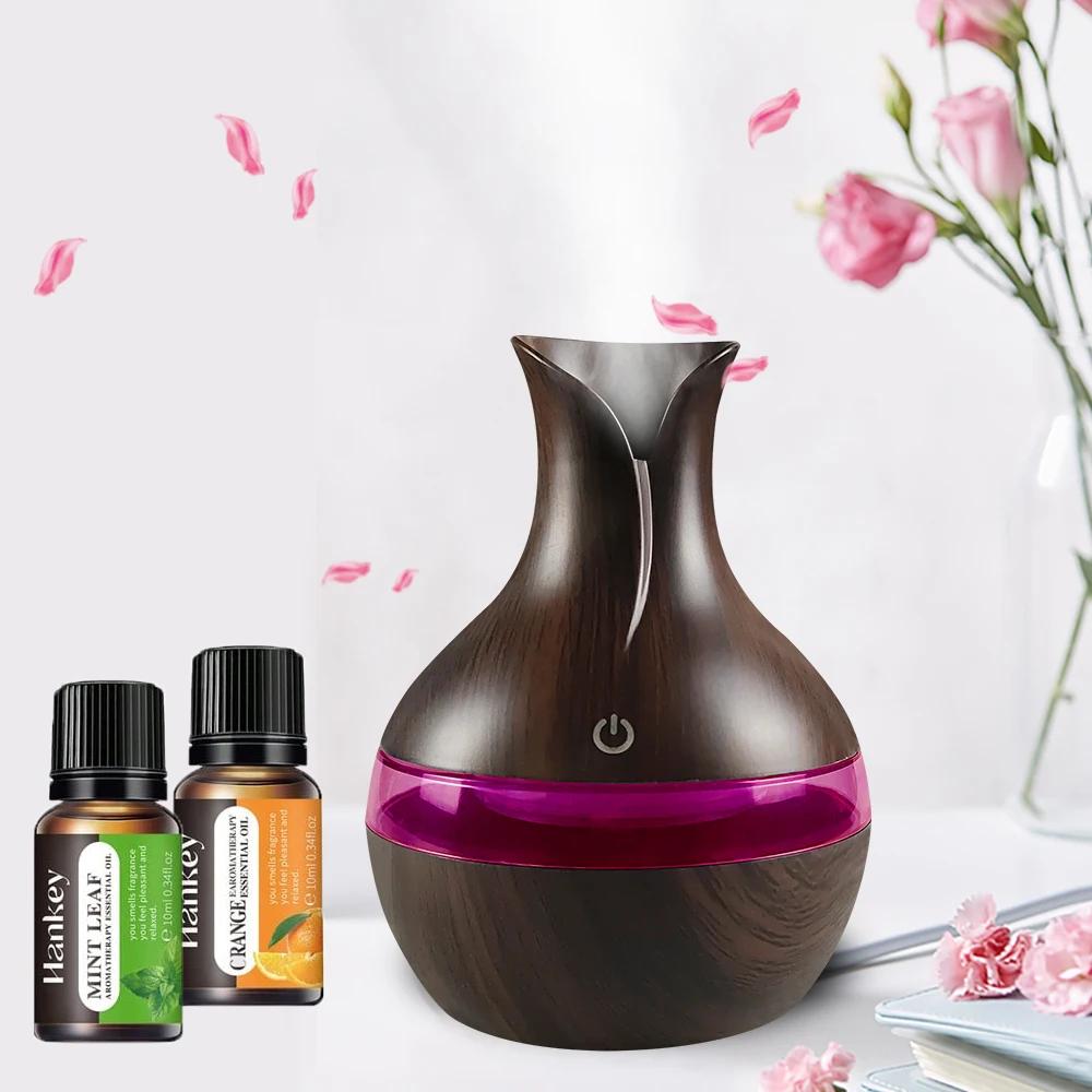300ml USB Humidifier Aromatherapy Diffuser Mini Cool Mist Home Office Travel Essential Oils