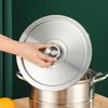 Heat-resistant Household Stir Fry Pot Cover Prevents Leakage With Edge Cover