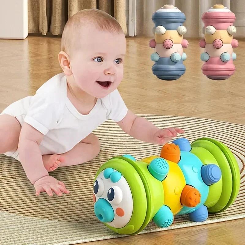 Standard Elevato Primo Viaggio Gattonare Bambino Rotella di Grado Superiore Giocattolo di Grado Superiore Attività per Neonati Tempo sulla Pancia di Primo Livello