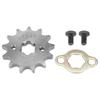 F FIERCE CYCLE Fitting Screw Metal Titanium Tone Motorcycle Sprocket