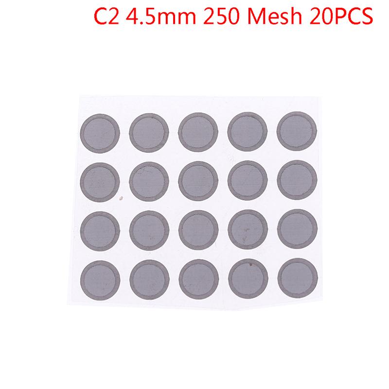 20 sztuk Diy Słuchawki Tuning Paper Tłumienie Przednia powłoka Siatka filtra Zwiększ niski