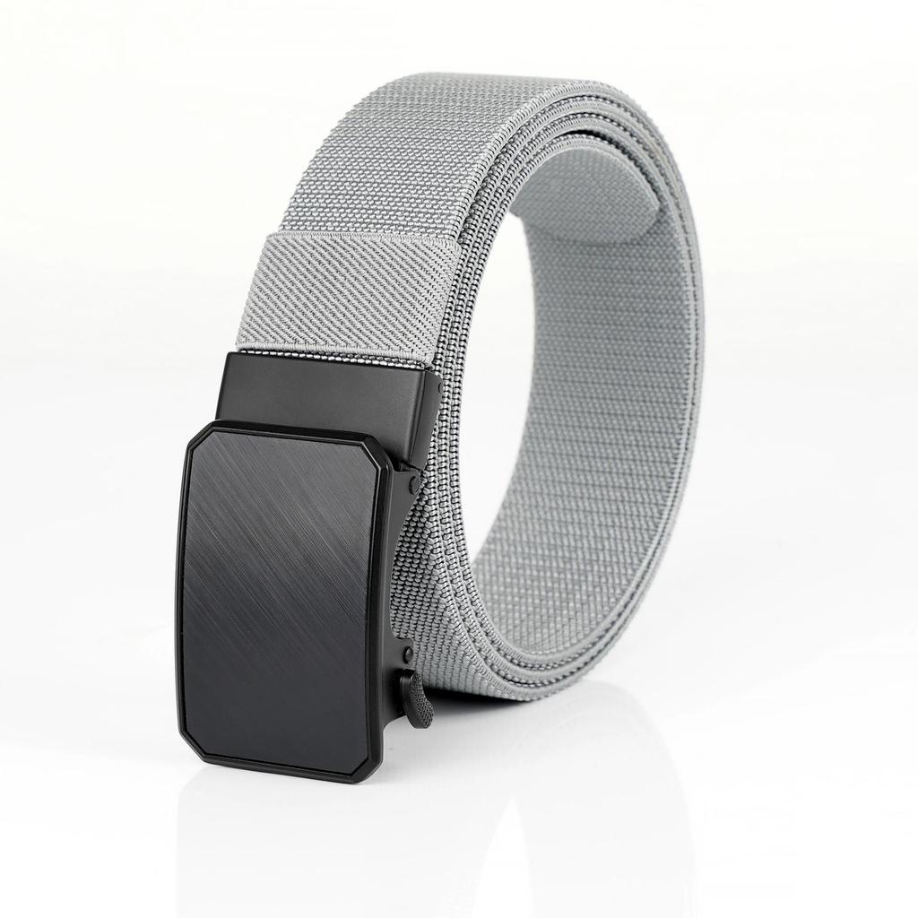 Tactical Quick Release Elastic Nylon Waist Belt for Men