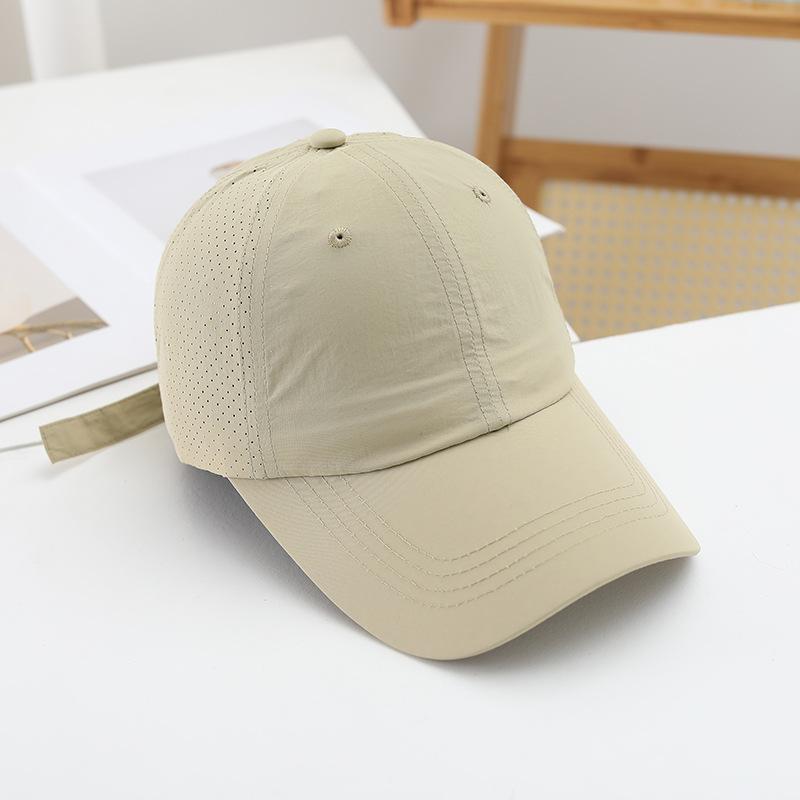 Summer New Mesh Light and Breathable Sunscreen Hat Outdoor Sports Running Soft Top Quick Drying Cap Baseball Cap