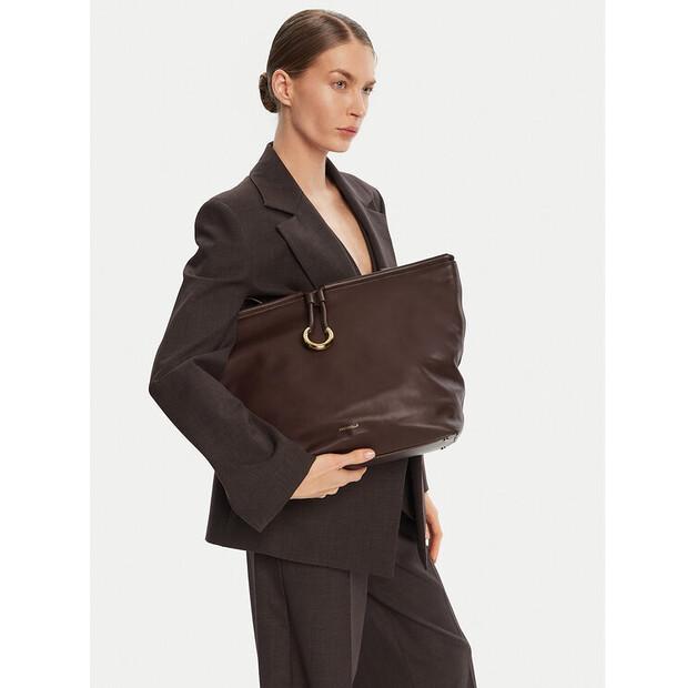 Сумка Coccinelle Bag Smoth L E1 T1F 11 01 01 коричневый