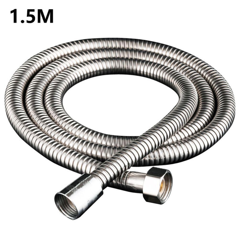 

Регулируемая напорная душевая лейка Душевой распылитель высокого давления Новая душевая насадка Для дома Hose-Stainless Steel