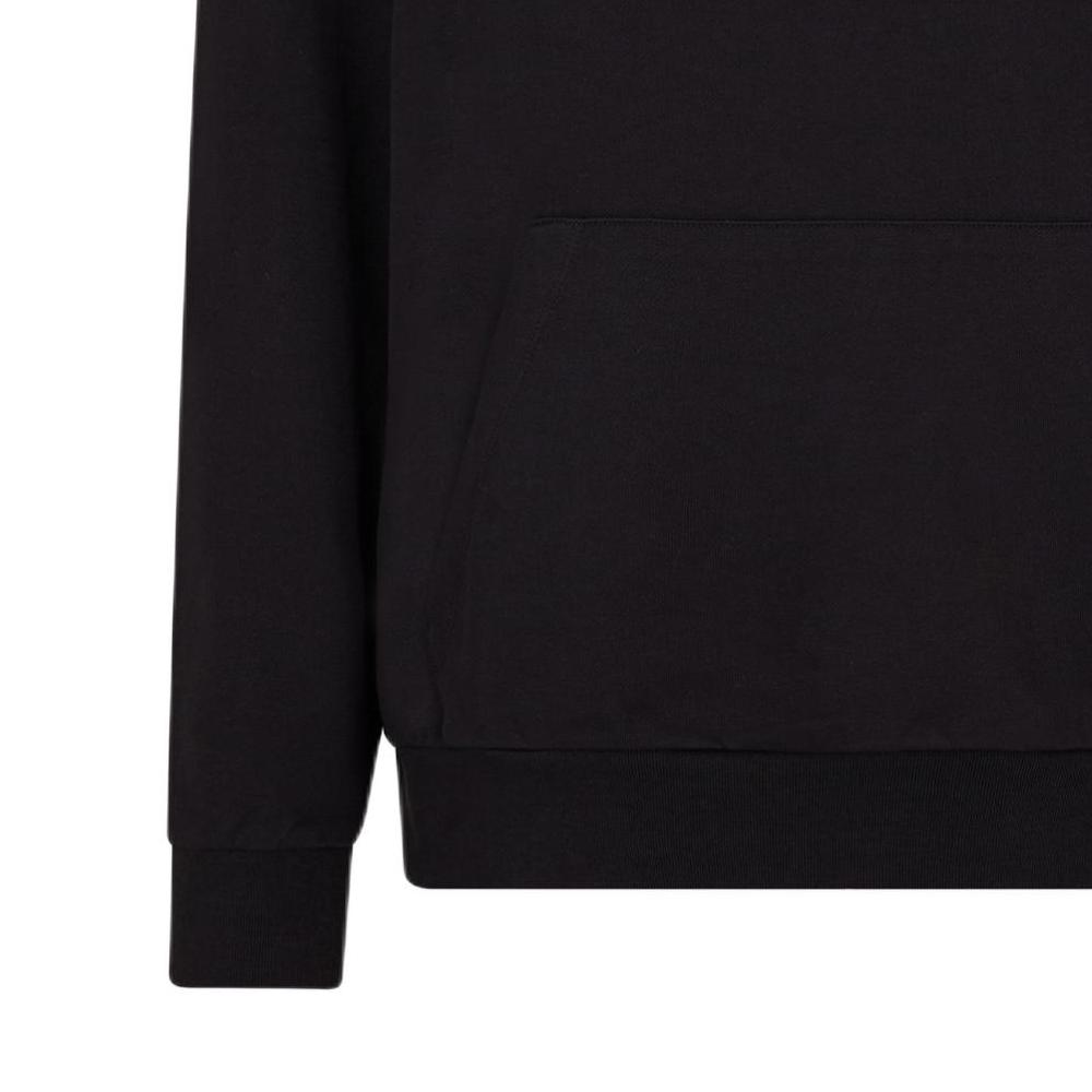 Emporio Armani FW24 Logo Letter Print Oversized Hoodie Men Hoodies Black 6DPM22-PJUAZ-1200