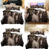 Dead Walking The Series Printed Duvet Cover Pillowcase Bedding Three Set Piece