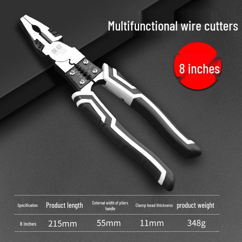 Tiger Needle-Nose Wire Cutter Pliers – Multifunctional Electrician s Flagship-Level Household Tool
