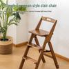 3-in-1 Folding High Back Chair: Baby Dining, Bar Stool, and Ladder