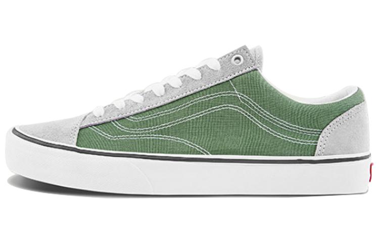 Vans Style 36 Ретро Низкие Повседневные Скейт-Кеды Унисекс Зеленый Хаки VN0A3DZ3T0X 41