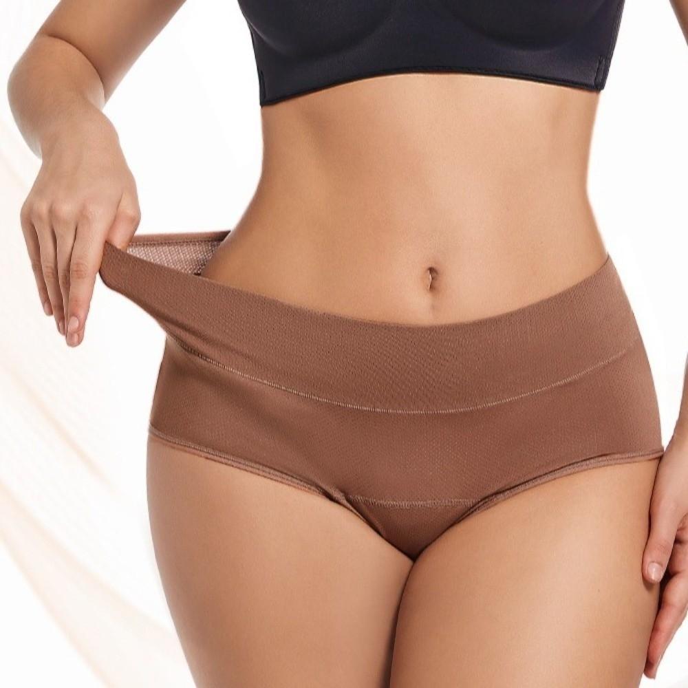 3 Layers Period Underwear High Waist Incontinence Underwear Leak Proof Panties for Women