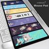 Mouse Pad NonSlip Rubber Edge locking mousepads Game play mats Game Blue Archive Cute Takanashi Hoshino for notebook PCcomputer