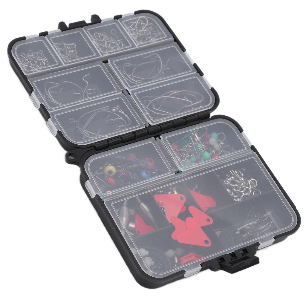 Fishing Lures Baits Tackle Box with Rope Stainless Steel Material Durable Fishing Tool Set