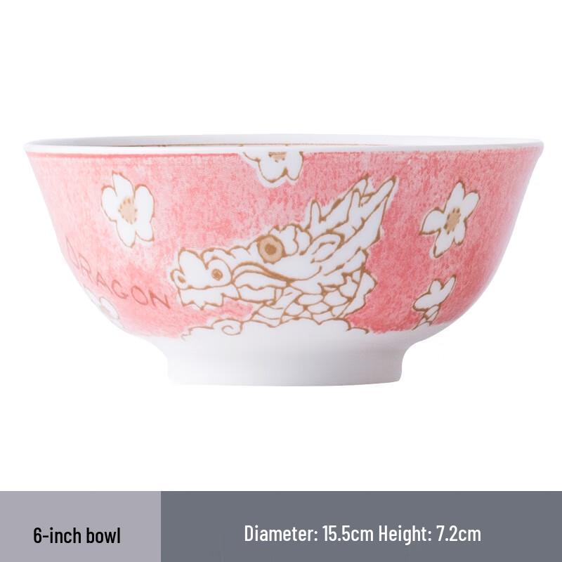 Cute Underglaze Ceramic Zodiac Bowl