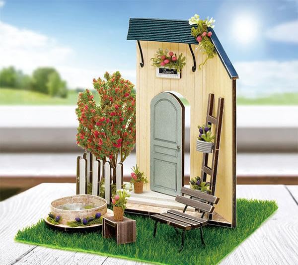 

Elbert Miniature Kit Deco Miniature Set Дом с прудом Home NTR-102