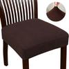Jacquard Chair Covers Stretchy Solid Color Anti-Slip Chair Slipcovers Soft Sofa Seat Cover Living Room Restaurant Office Hotel
