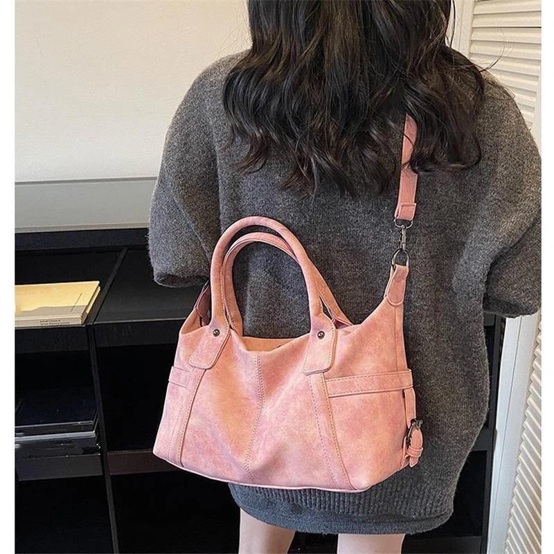 Large Capacity Travel Bag Versatile Casual Tote Shoulder Crossbody Luggage Bag For Women Stylish Handbag Travel Companion