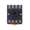1/5Pcs Pf083A Power Relay Base Socket 8 Pins Relay Socket For Mk2P Ah3 Asy Dh48S Rail Mounting
