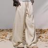 Women's Brushed Loose Drawstring Wide-Leg Pants