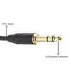 Voluty Tek 1/4-inch To XLR Cable, Oxygen-Free Copper Conductor, 6.35mm TRS Male To XLR Male Cable, 3.3ft, for Studio Recording and Live Sound
