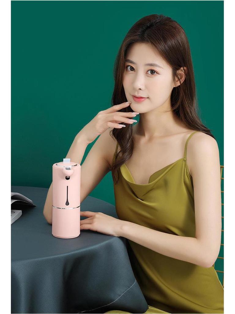 Rechargeable Smart Foam Soap Dispenser for Hands and Mobile Devices