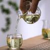 High Borosilicate Heat-Resistant Glass Tea Dispenser, Large Capacity Golden Cicada Fair Cup