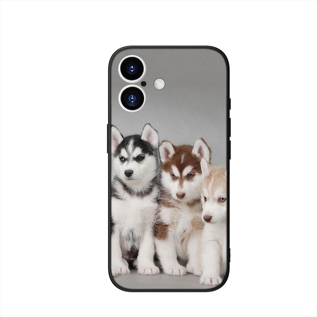 Phone Cover for Samsung Galaxy A07 A13 A12 A14 A23 A42 A50 A51 A52 A53 A70 A71 A72 A21S A04 Note 20 9 8 10 Case Husky Dog Casing