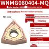 Peach-Shaped WNMG080404 Stainless Steel CNC Turning Insert