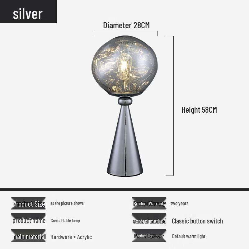 Oeny Lava Design Floor & Desk Lamp