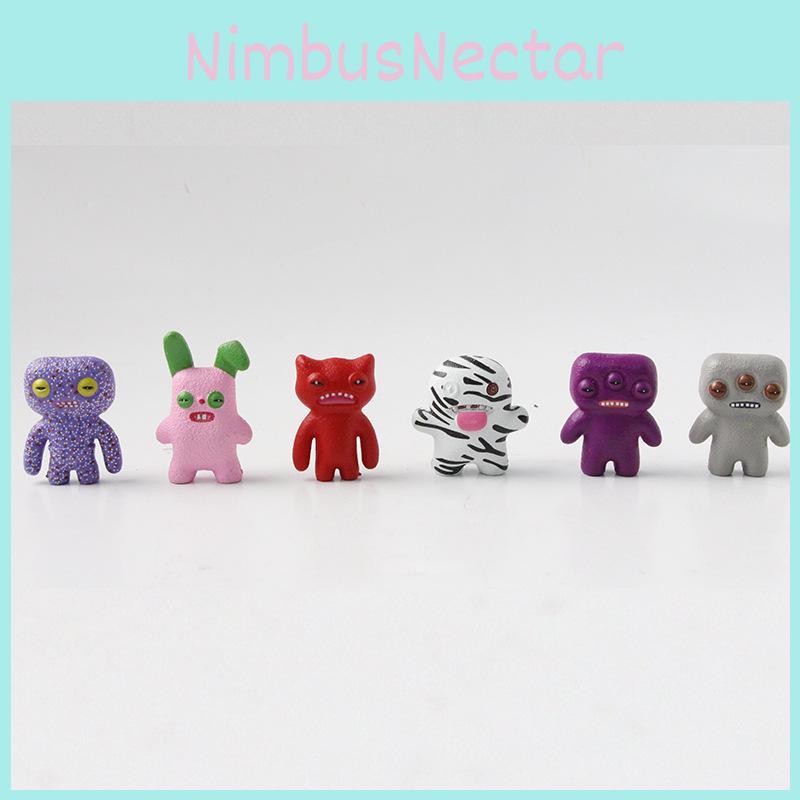 Creative Tooth Fuggler Monster Model Toy Ornament Set For Kids Collectors And