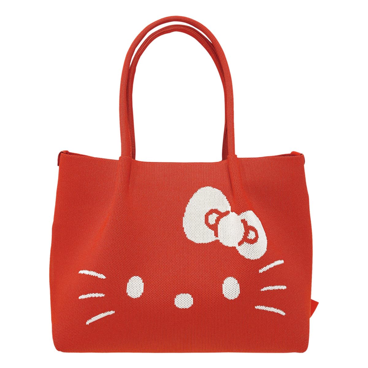

Hello Kitty Tote Hand Red [Rootote] Bag, Washable, Women s, 8382, Washable, IP.Deli.Refle.Hello Kitty-A [03]
