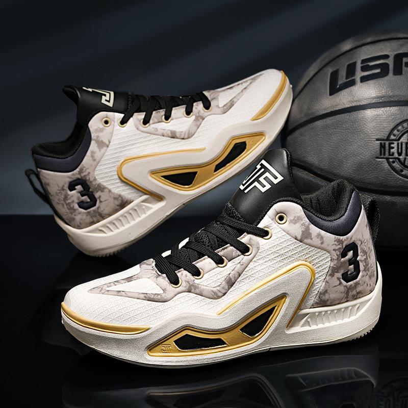 Large Size Youth Basketball Shoes, Combat Boots, Boys and Girls, Small and Medium-sized Shoes, New Children's School Jinjiang Shoes, One Piece 2025