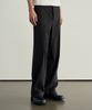 ROTEMBER Relaxed Semi-Wide Slacks [Black]