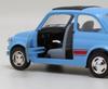 Kinsmart 1/24 Scale Pull-Back Car FIAT 500 (Sky Blue)