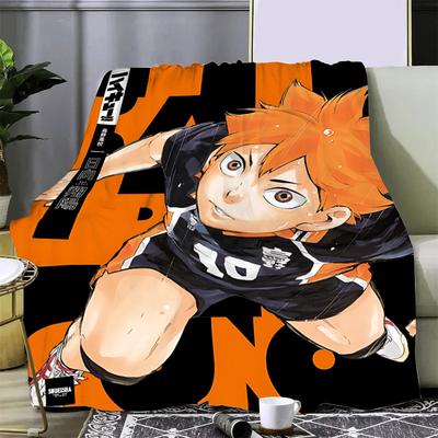 Haikyuu Dicke Decken für Winterdecke King Size Bett Überwurf Zuhause und Dekoration Gestricktes Karomuster Luxuriöse Bettwäsche Strandtuch Knie
