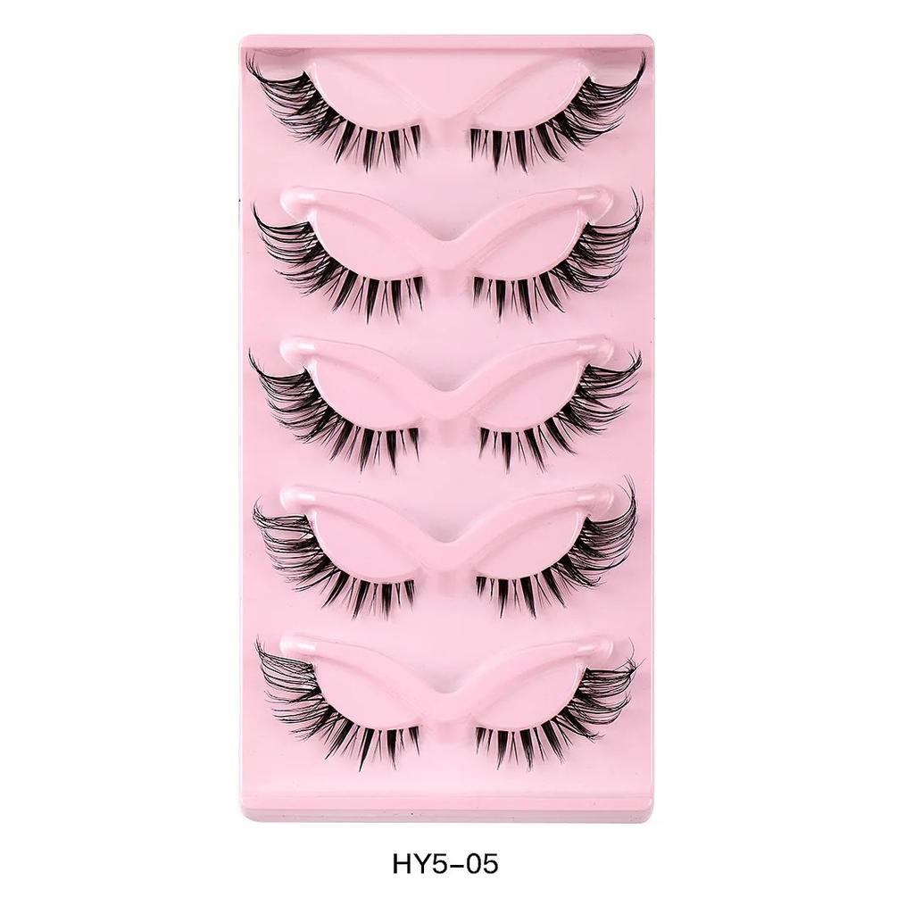 Lashes Fox Eyes False Eyelashes Cat Eye Lashes Lash Extension Supplies Winged Cosplay Faux Cils Beauty Female Makeup Tools Manga
