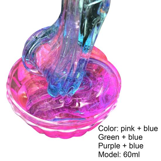 Modelling Clay Translucent Stress Relief Eco-friendly Multipurpose Slime Toy for DIY Lesson