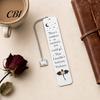 Unique Animal Bookmark Pterosaur Bookmark, Stainless Steel Fourth Wing Design Page Marker with Smooth Polished Black Tassel, Literary Gift for