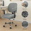 Office Chair Cover Stretch Jacquard Elastic Covers 2 Piece for Desk Computer Chair Slipcover Stretchable Resistant Stretchable Computer Chair Covers