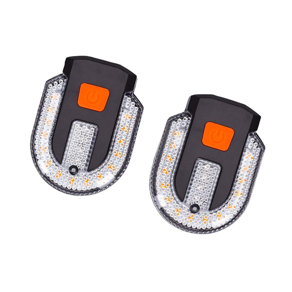 Bike Turn Signal USB Rechargeable Water Proof Remote Control Bike Tail Light with 5 Light Modes for Night Riding