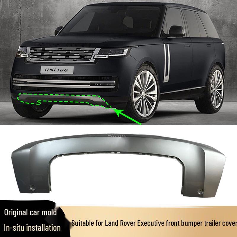 2023 Land Rover Range Rover Autobiography Front Bumper Tow Hook Cover, Silver (LR175637)