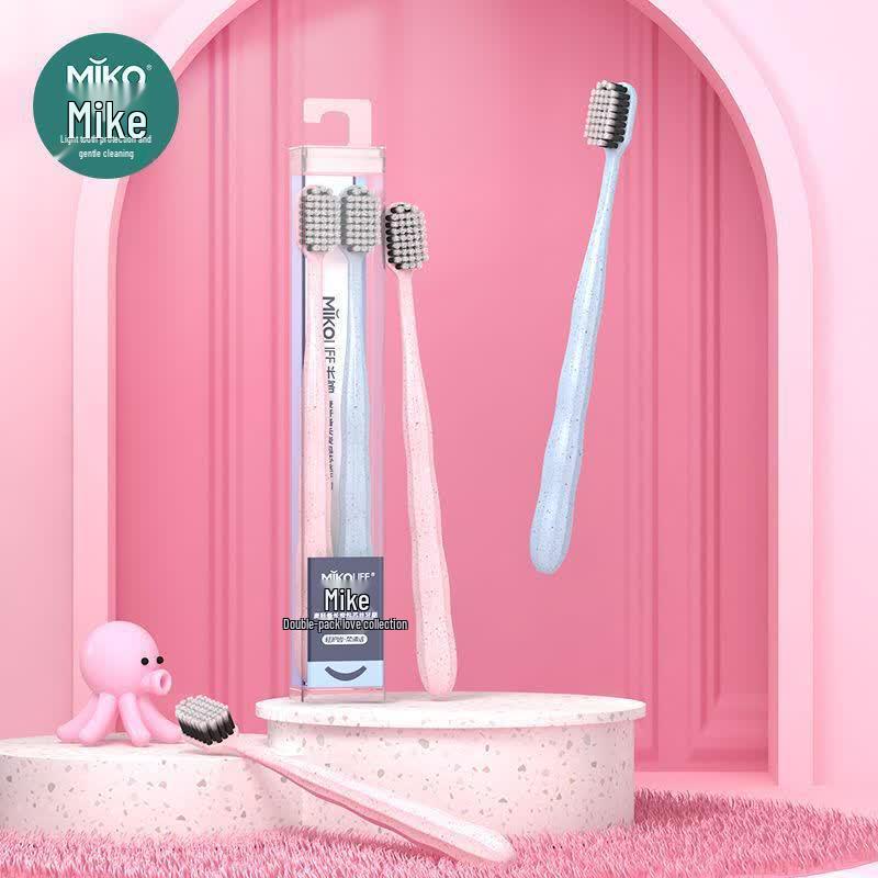 Miker Adult Soft Bristle Toothbrush