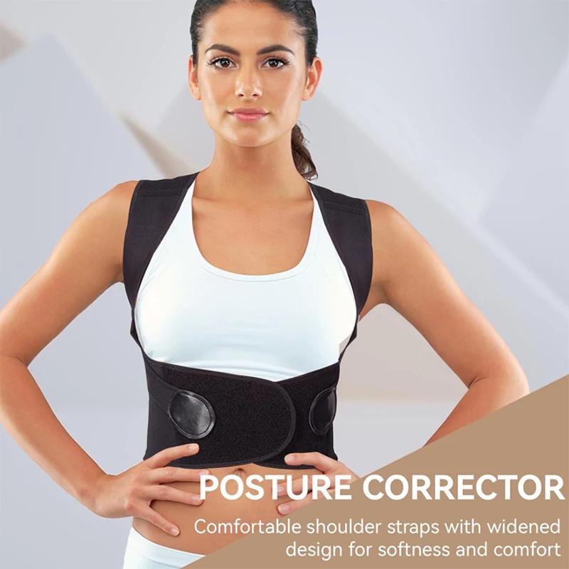 Dropshipping Back Posture Corrector Brace For Women Breathable Back Posture Correction Back Support Belt Shoulder Students Kid