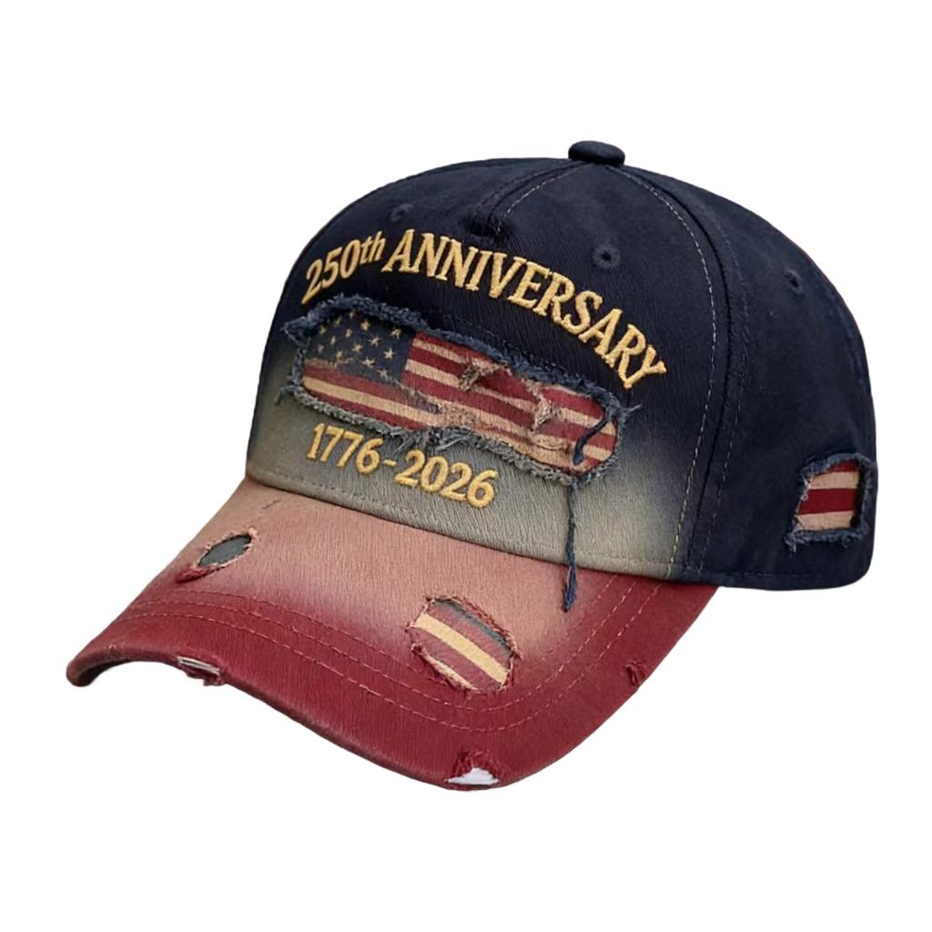 Men's And Women's Commemorative Hat, Distressed Adjustable Sun Hat, Fun Hat