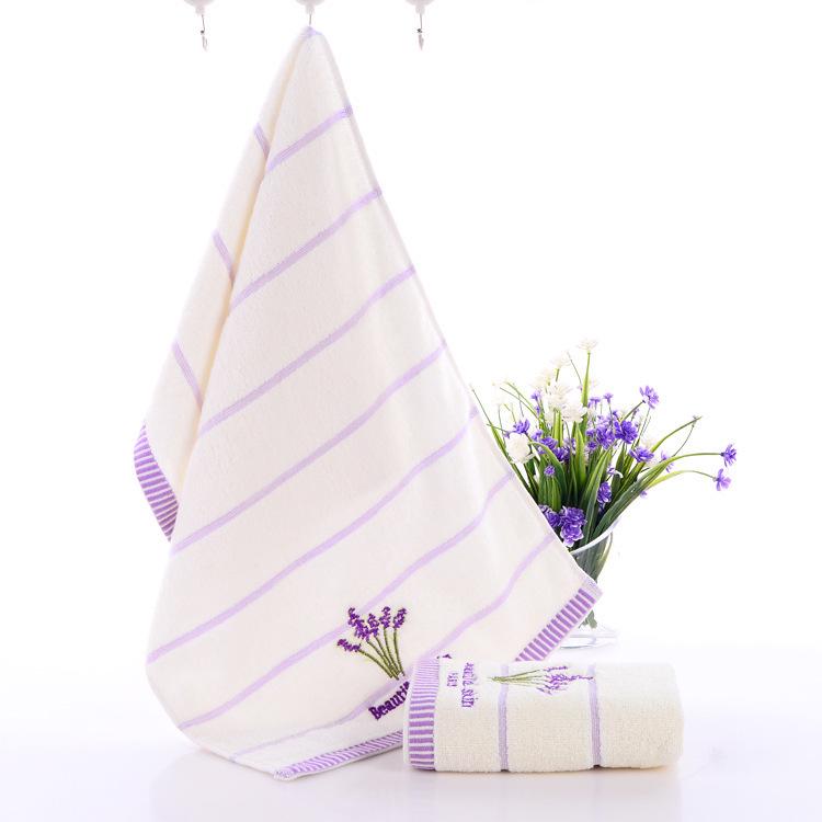 

Лавандовый Зеленый Чай Ароматизированное Полотенце из Чистого Хлопка - Мягкая, Впитывающая Салфетка для Умывания, Идеальный Подарок 75x34 cm