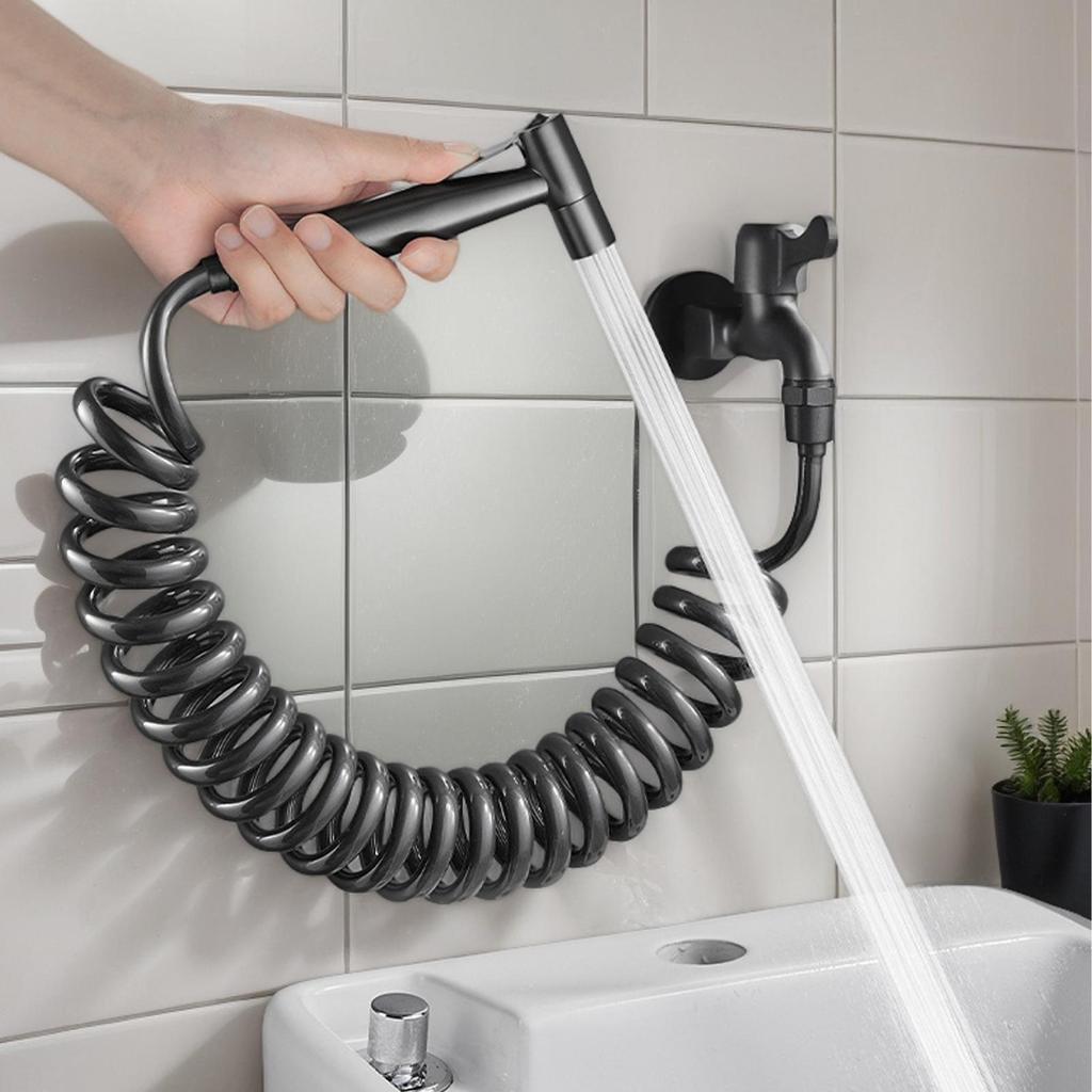 Hand Shower For Toilet Handheld Toilet Water Sprayer With Hose Leak-Proof Connection Water-Saving Cleaning Tool For Baby Wash