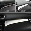 For Nissan Qashqai J11 2016 2017 2018  Chrome Glove Box Panel Trim Center Console Dashboard Cover Molding Matte Car Styling