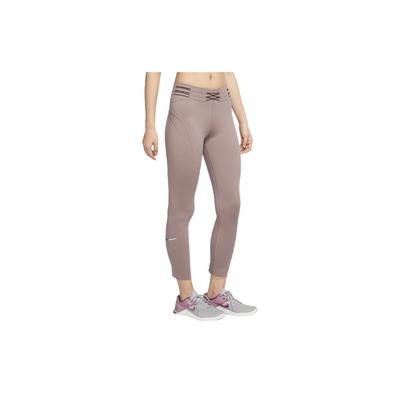 Nike City Ready Elastic Drawstring Training Leggings Women Leggings Brown Gray DA0262-229