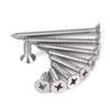 30-300Pcs Stainless Steel Self Tapping Screw M6 M8 Extended Screw Cross Countersunk Self Tapping Screw Length 16mm-100mm
